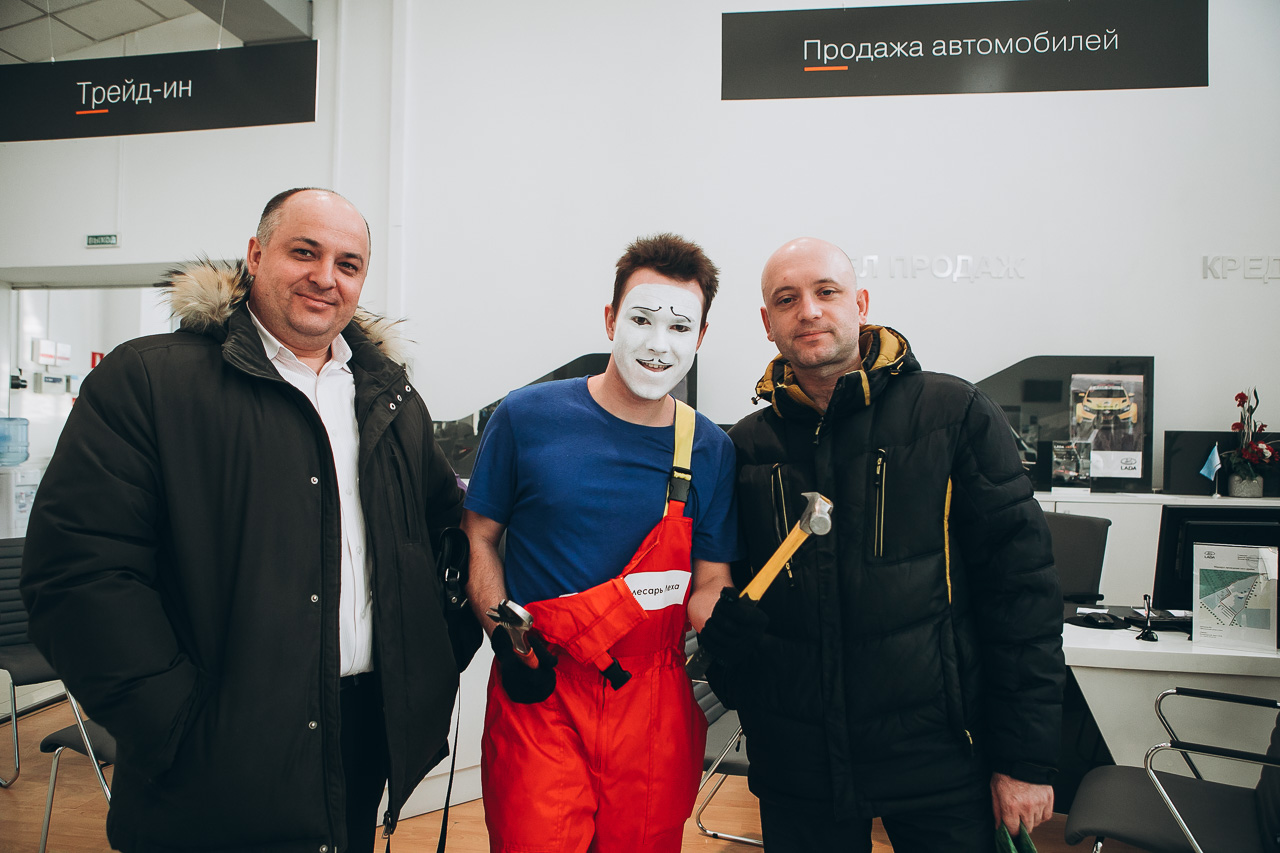 В официальном дилерском центре LADA на Алтае - Автоцентр ЮГ, прошел день открытых дверей!
