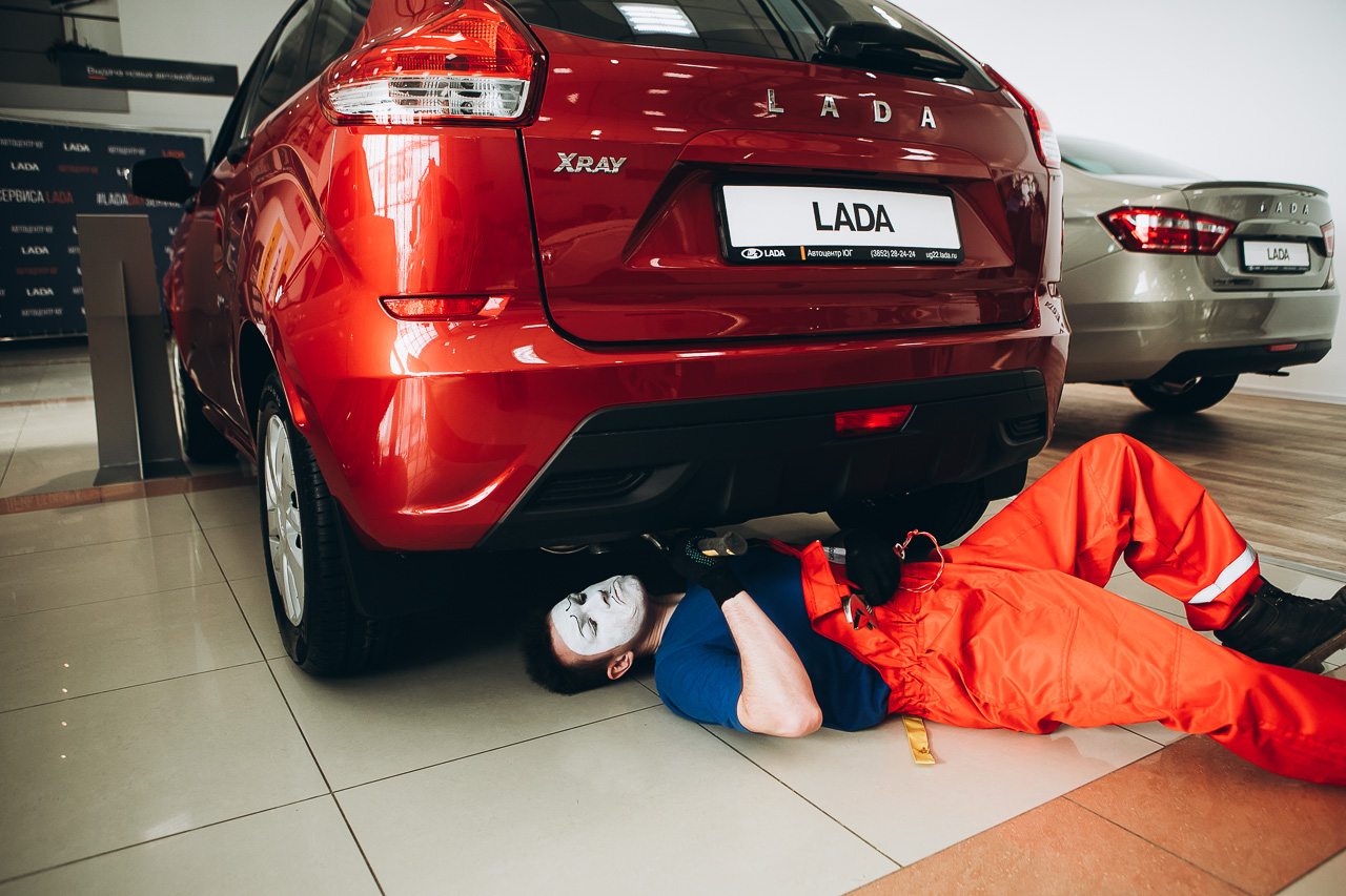 В официальном дилерском центре LADA на Алтае - Автоцентр ЮГ, прошел день открытых дверей!