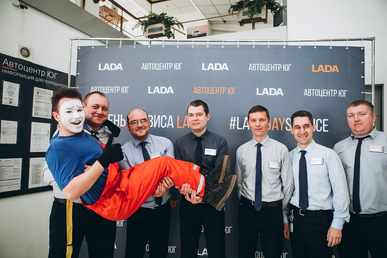В официальном дилерском центре LADA на Алтае - Автоцентр ЮГ, прошел день открытых дверей!