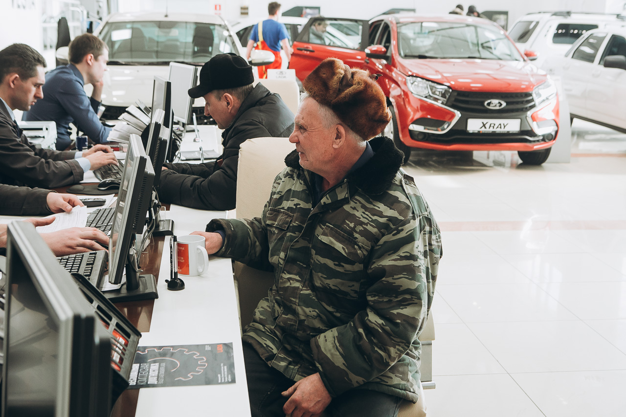 В официальном дилерском центре LADA на Алтае - Автоцентр ЮГ, прошел день открытых дверей!