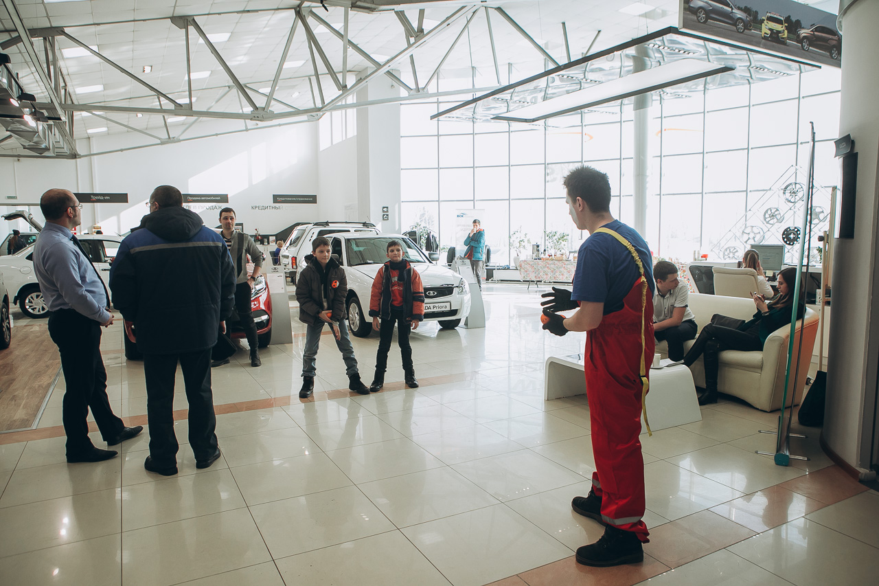 В официальном дилерском центре LADA на Алтае - Автоцентр ЮГ, прошел день открытых дверей!
