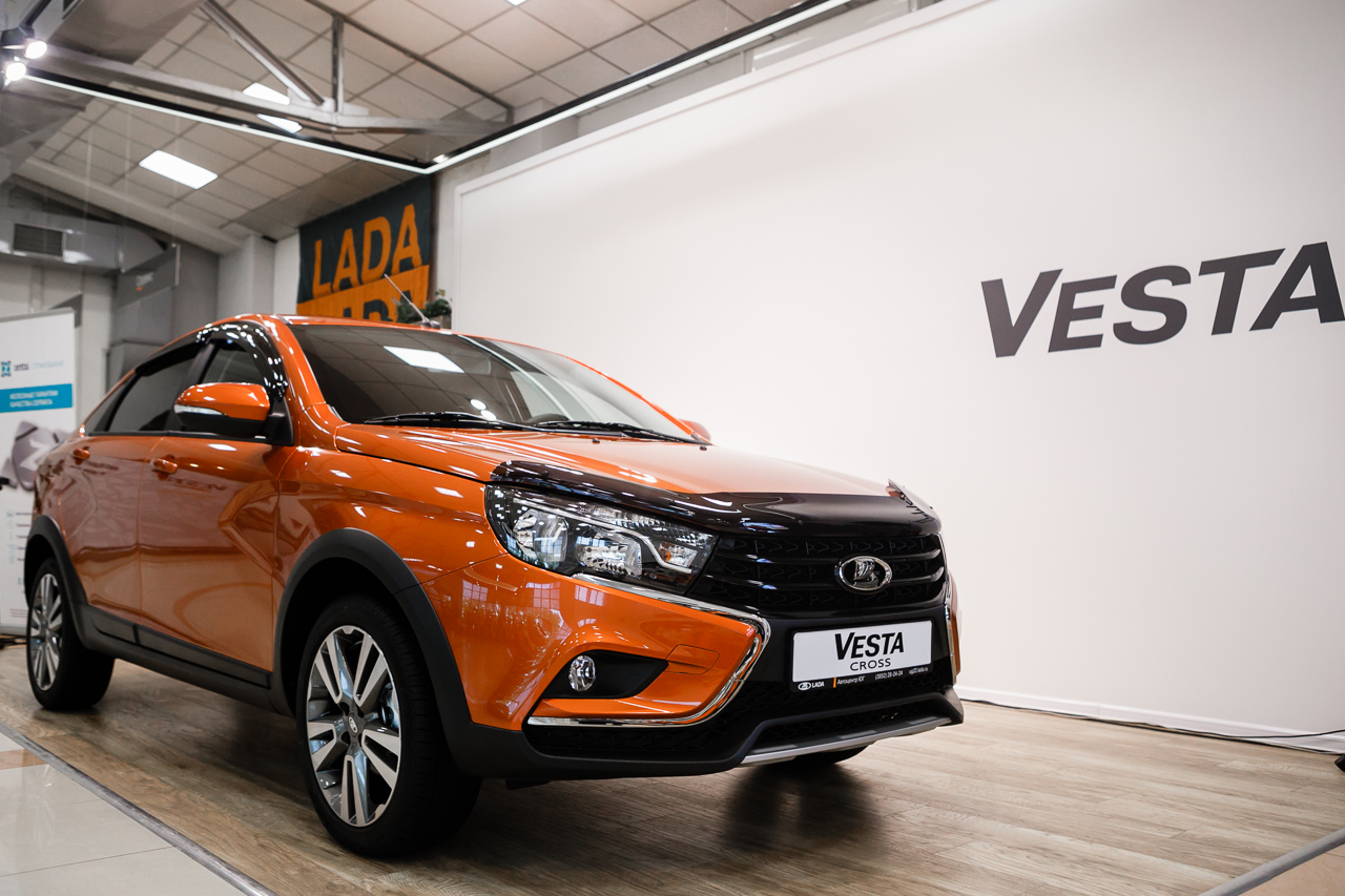 Презентация новой модели LADA Vesta SE Cross