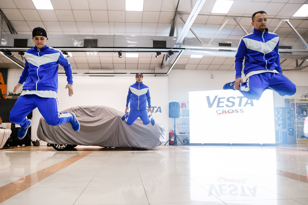 Презентация новой модели LADA Vesta SE Cross