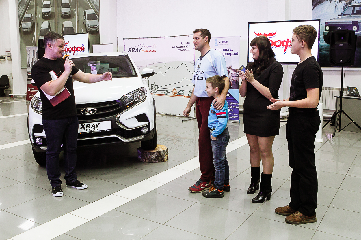 Состоялась презентация LADA XRAY CROSS