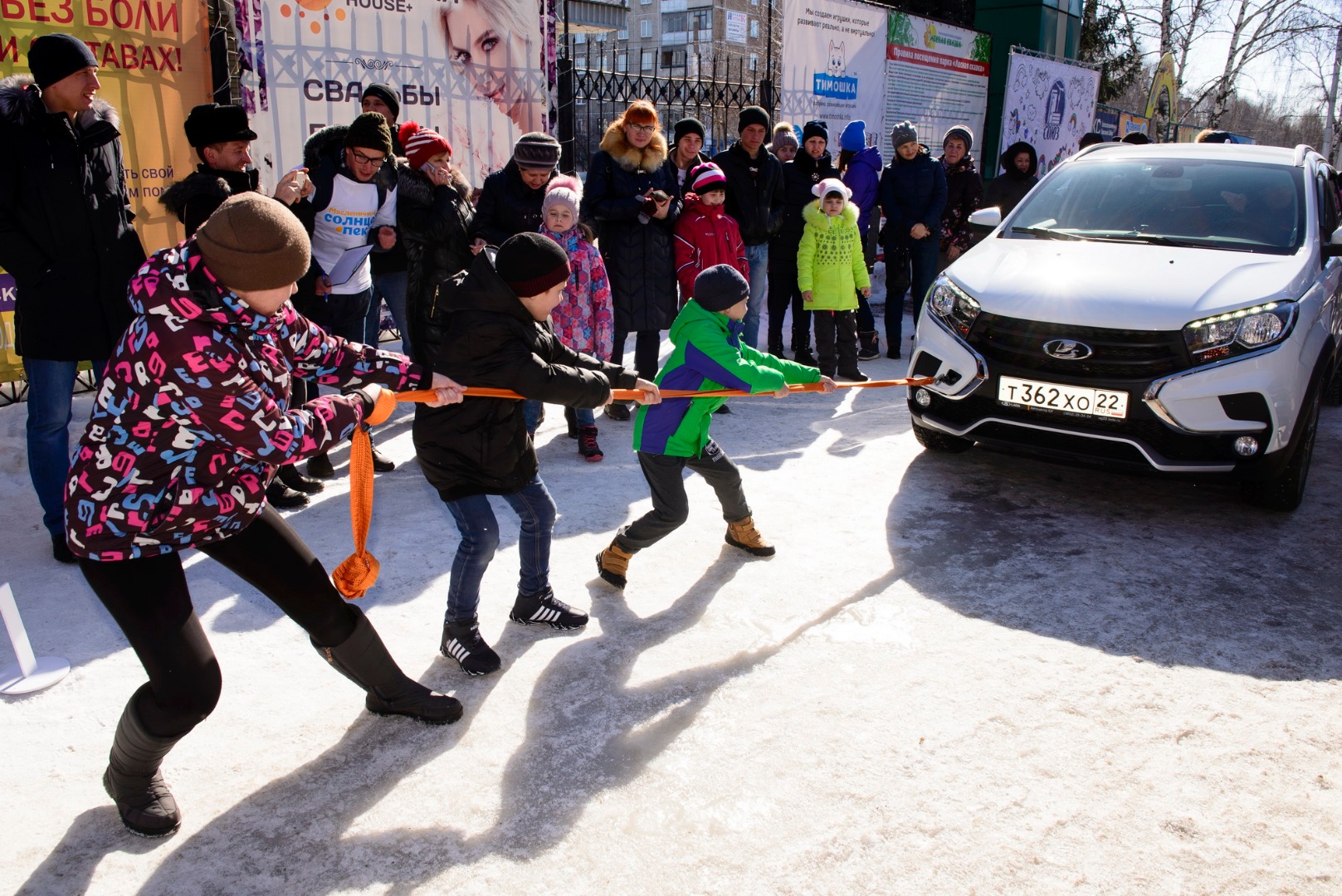 «Масленичный солнцепек» в парке «Лесная сказка» в прошедшие выходные
